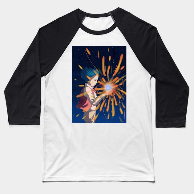 Wizard Baseball T-Shirt by schri84